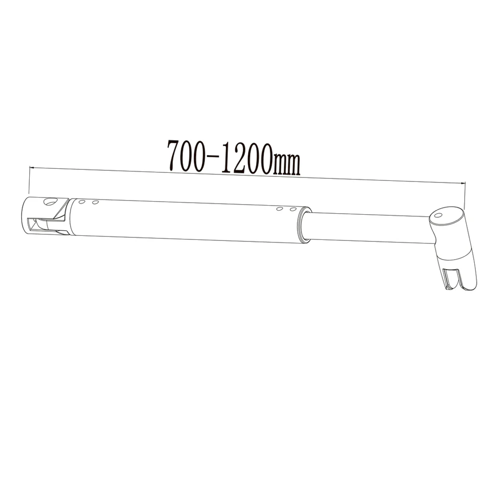 Aica Walk In Parete Per Doccia Con Barra Stabilizzatrice Regolabile 70-120cm Vetro 8mm Temperato Trasparente Anticalcare Alta 200 cm - Image 10